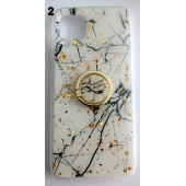 Huawei P40 Lite Yüzüklü Simli Lüks Kılıf - 2