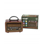 NNS Ns-8069 Usb / Tf Kart / Fm Retro Taşınabilir Bluetooth Hoparlör - 1