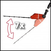 Einhell GE-HH 18/45 Li T 2x2.5ah Akülü Yüksek Teleskopik Çit Budama - 4