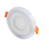 Atlantis 6 Watt 3+3 Çift Renkli Led Panel Spot Lamba Mavi-Beyaz- 10lu paket - 3