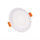 Atlantis 6 Watt 3+3 Çift Renkli Led Panel Spot Lamba Mavi-Beyaz- 10lu paket - 4