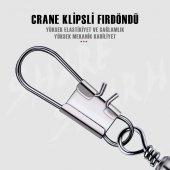 Protackle Crane Klipsli Fırdöndü 13'li No: 7 (SW145) - 2