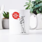 Father’s Day Gift, Dad You are Rad, Mug for Dad, for Daughter Father, Best Father Mug, Mug For Daddy - 1