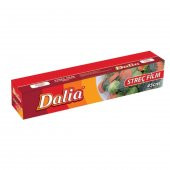 Dalia Şeffaf Mutfak Rulo Streç Film Folyo - 45 Cm. x 100 Metre - 8 Mikron - Gıdaya Uygun - 1