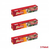 Dalia Şeffaf Mutfak Rulo Streç Film Folyo - 45 Cm. x 100 Metre - 8 Mikron - Gıdaya Uygun - 3 Paket - 2