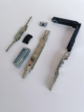 Reynaers Alüminyum Pencere Çift Açılım Ön Kilitleme Seti 060.5030 thumbnail 1