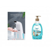 SIA-BOSP084 Sensörlü Fotoselli Sıvı Sabunluk 10x5x21cm Ve1 Adet 392ml Sıvı Sabun Aqua Ve Deniz Esintisi - 2