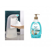 SIA-BOSP087 Sensörlü Fotoselli Sıvı Sabunluk 10x5x21cm Ve1 Adet 392ml Sıvı Sabun Aqua Ve Deniz Esintisi - 2