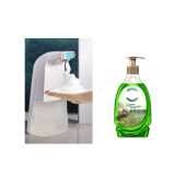 SIA-BOSP089 Sensörlü Fotoselli Sıvı Sabunluk 10x5x21cm Ve1 Adet 392ml Sıvı Sabun Zeytinyağı Ve Bergamot - 2