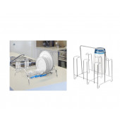 ZF166A Tabak Ve Bardak Kurutmalık Bulaşıklık Birarada Set 2 Parça - 3