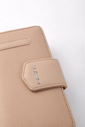 CENGİZ PAKEL Kadın Orta Boy Cüzdan 65256M Vizon - 2