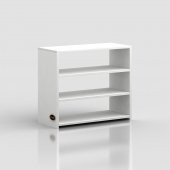 Kenzlife ayakkabılık goya byz 060*70*30 arkalıksız ayakkabı ofis dolabı - 3