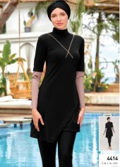 Adasea  Norman 4414 Tam Boy Tasarım Tesettür Mayo - 4