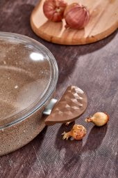 Taç Stone 7 Prç Granit Tencere Seti Cappuccino - 4