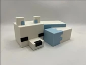 Minecraft Arctic Fox - 3