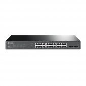 Tp-Link TL-SG2428P 24 Port 10-100-1000 Poe+ Switch 4 Port SFP Çelik Kasa Rack Mount - 1