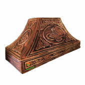 Bakır Çay Ocağı Kazanı Davlumbazı 110 CM 4 GÖZLÜ ÇAY KAZANINA GÖRE BAKIR DAVLUMBAZ A KALİTE SAFİR - 6