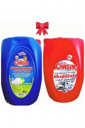 CANSIN  Bulaşık Deterjanı 4kg + Asprins Çok Amaçlı Temizleyici 4 Kg - 1