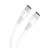 FitPlus Bianca B543 Type-C - Type-C Flex 20W PD Şarj Kablosu 1mt - 1