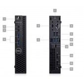 Dell Optiplex 3070 MFF i5-9500T 8 GB 512 GB SSD Free Dos Mini PC(TEHŞİR) - 3