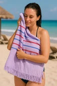 Banyo Deniz Plaj Peştemal Havlusu %100 Pamuklu 70x150 Cm - 8
