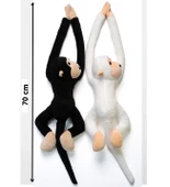 Fanatik Taraftarlara Özel Peluş Maymun: Boyuna Asılabilen, Stadyumu Renklendirecek Maskot Maymun-70 cm thumbnail 1