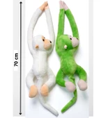 Fanatik Taraftarlara Özel Peluş Maymun: Boyuna Asılabilen, Stadyumu Renklendirecek Maskot Maymun-70 cm thumbnail 5