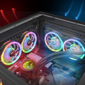 Thermaltake SWAFAN 3x12cm 2000RPM Değiştirilebilir Fan Kanadı, RGB Kasa Fanı (TH-CL-F137-PL12SW-A) - 5
