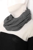 Unisex Örgü Boyunluk Kadın Erkek Atkı Boyunluk Akrilik Örgü - 1