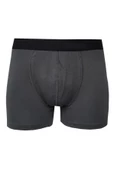 Erkek Likralı Modal Boxer Düz Pamuklu Premium Kaliteli Külot - 6