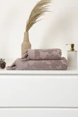 Mira Home Jakarlı Saçaklı Banyo Havlu Takımı Soft Pamuklu Maria Grace - 8