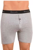 Berrak İç Giyim Erkek Düğmeli Likralı Uzun Paçalı Boxer 5li Paket - 3