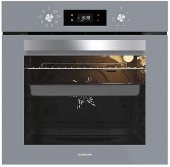 Silverline Gri Cam Ankastre Set 3481 Flam Davlumbaz - CS5335S01 Ocak - BO65E4S01 Gri Fırın thumbnail 3