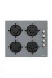 Silverline Gri Cam Ankastre Set 3481 Flam Davlumbaz - CS5335S01 Ocak - BO65E4S01 Gri Fırın thumbnail 4