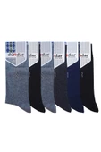 Dündar 12li Erkek Soket Çorap Asorti Ekonomik Uzun Çorap - 8