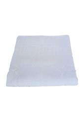 6 lı Ayak İzli Banyo Paspas Pamuklu Ayak Havlusu 50x70 Cm - 7