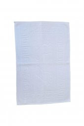 6 lı Ayak İzli Banyo Paspas Pamuklu Ayak Havlusu 50x70 Cm - 8