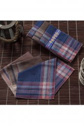 Gözde Yavuz Kutulu 39x39 cm. Bir Düzine 12 Adet Mendil YM 06 thumbnail 3