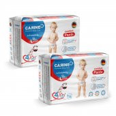 2Lİ AVANTAJ PAKET CARINE ACTIVE KÜLOT BEBEK BEZİ 4 NUMARA MAXI 32 X 2 ADET thumbnail 1