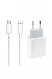 Apple Iphone 14 14 pro max 20w Şarj Aleti Seti- 20w Adaptör + Usb-c Kablo.1mt - 2
