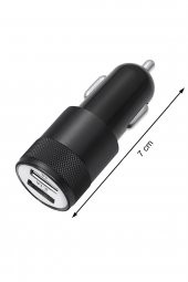 Samsung Uyumlu Araç Içi Çakmaklık Şarj Aleti Usb Girişli - Araç Içi Çakmaklık Şarj 2li - 4