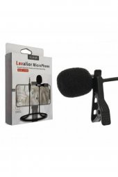 Lavalıer Jh-043 3,5mm Yaka Mıkrofonu 1,5mt - 1