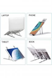 2022 Alüminyum Manyetik Katlanabilir Ayarlı Dizüstü Laptop Standı - Dizüstü Stand-leptop Standı-2022 - 4