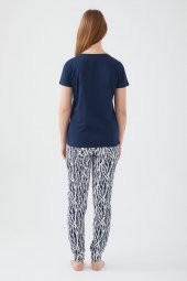 Pierre Cardin 8611 Friday Feelings Kadın Kısa Kol Pijama Takım - 6
