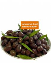 GEMLİK  Kahverengi (kızıl) salamura zeytin 1kg (290-320) - 2