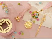 Davetiye Mum Mühürü Uygulama Seti Yavruağzı Renk 870 With Love thumbnail 3