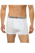 Seher Yıldızı 3 lü Erkek Likralı Elastan Boxer Pamuklu SH0060 - 2