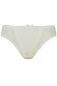 Kadın Dantel Detaylı Özel Doku Bikini Külot Viskon Rahat - 3
