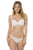 Le Jardin 5050 Brode Kaplı Silikonlu Push-Up Sütyen Takım - 7