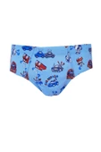 Tutku İç Giyim Erkek Çocuk Renkli Empirme Slip Külot 6 lı Paket - 6
